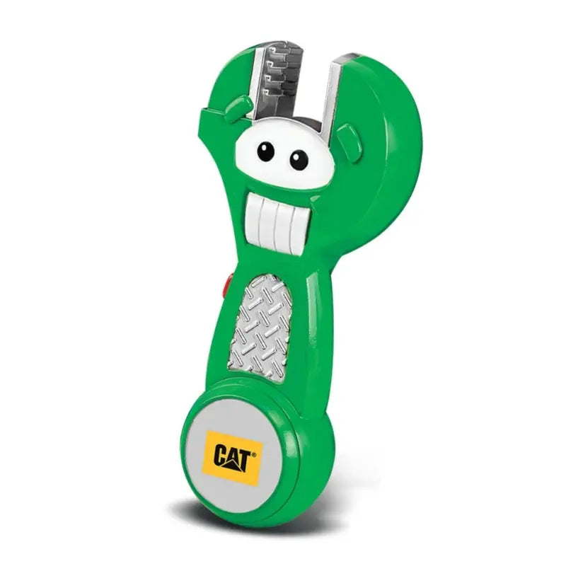 CAT Buildin' Crew Tool Team Kids Toy Hammer & Scottie Screwdriver/Ronnie Wrench & Sammy Socket