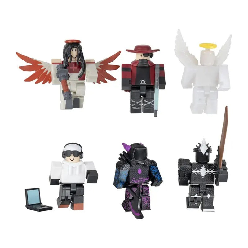 13 Pieces Jazware Roblox - Tower Defense Simulator: Cyber City Action Figure Set