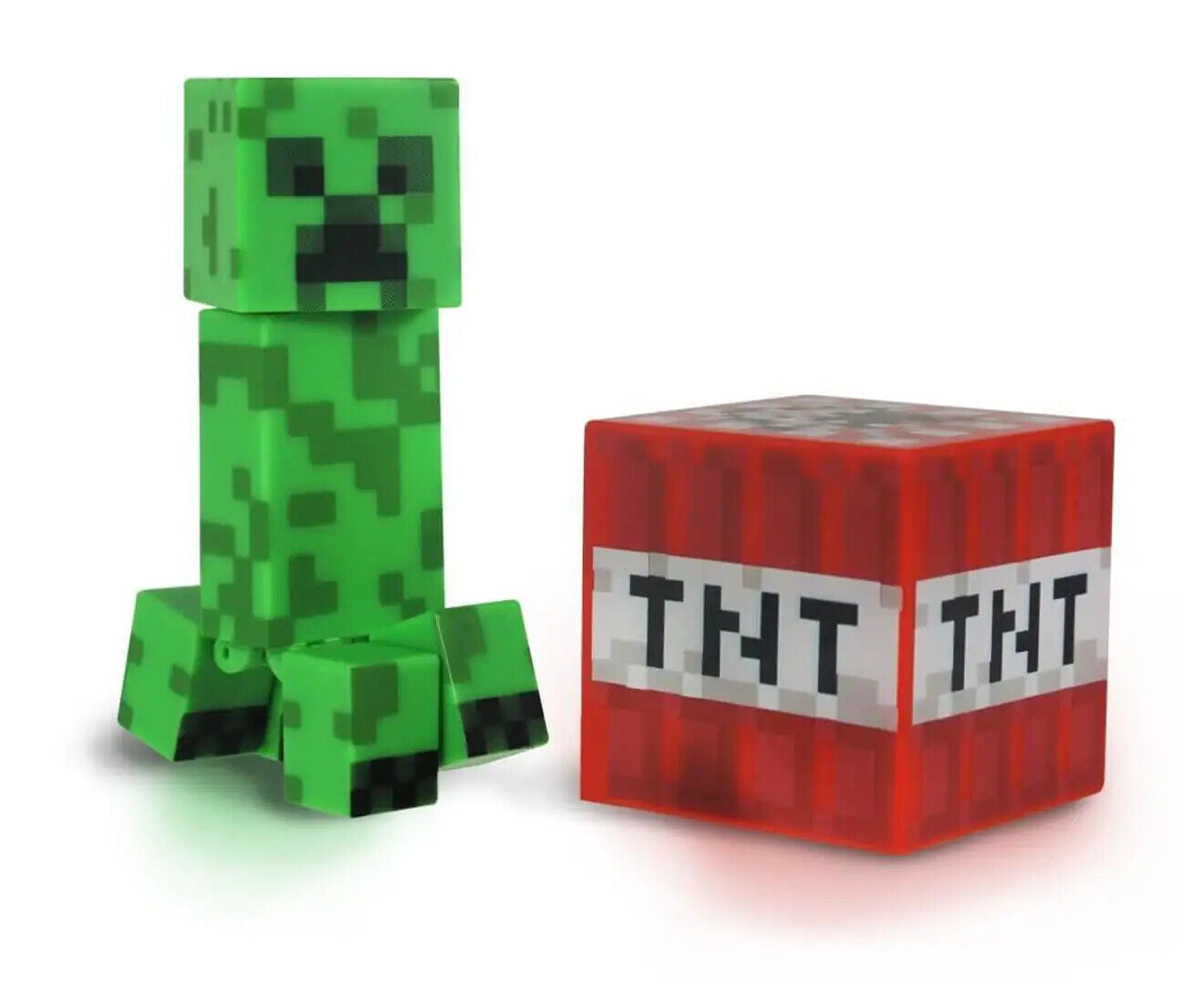 Jazware Minecraft Action Figure Set - Steve, Zombie, Creeper, Enderman and Villager