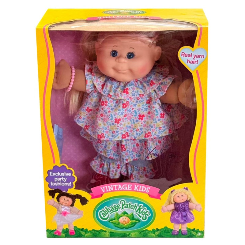 Cabbage Patch Kids Vintage Kids 14"- Floral Dress