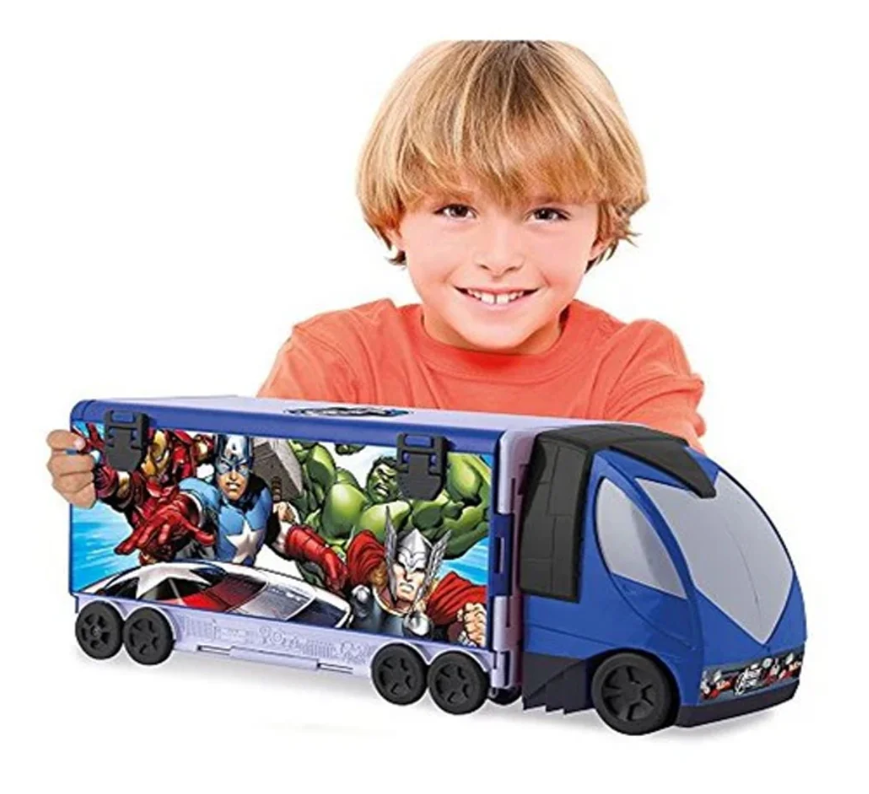 IMC Toys Marvel Avengers 2 In 1 Truck Play Set