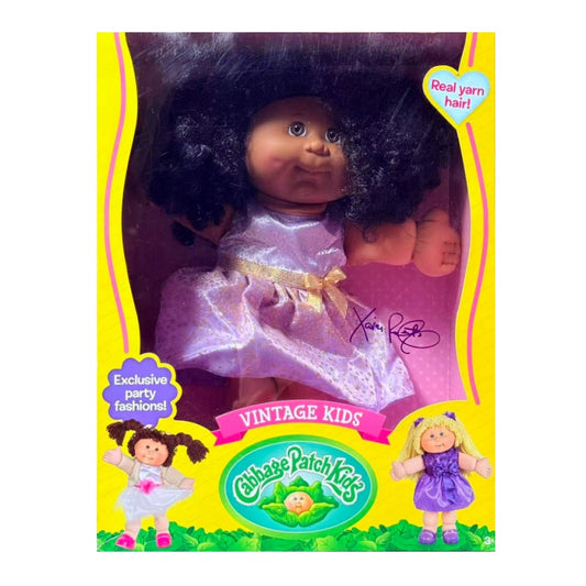 14" Cabbage Patch Kids Vintage Kids - Purple Dress