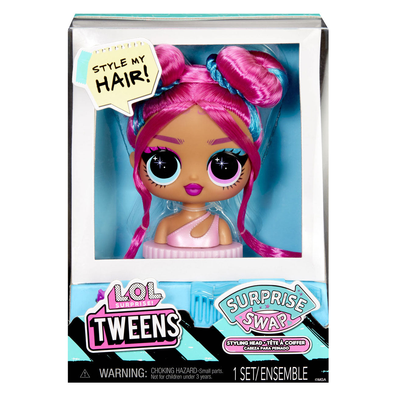 6 x L.O.L. Surprise! Tweens Surprise Swap Styling Head