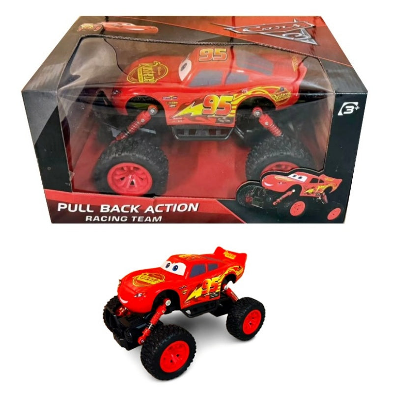 Cars 3 Lightning McQueen Pull Back Racing Toy Car