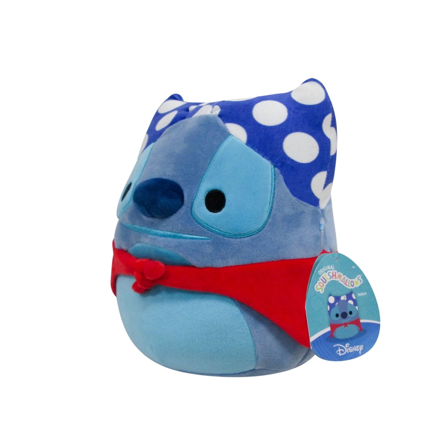 8" Squishmallows Disney Heroic Stitch Stuffed Animal Soft Plush Doll Toy