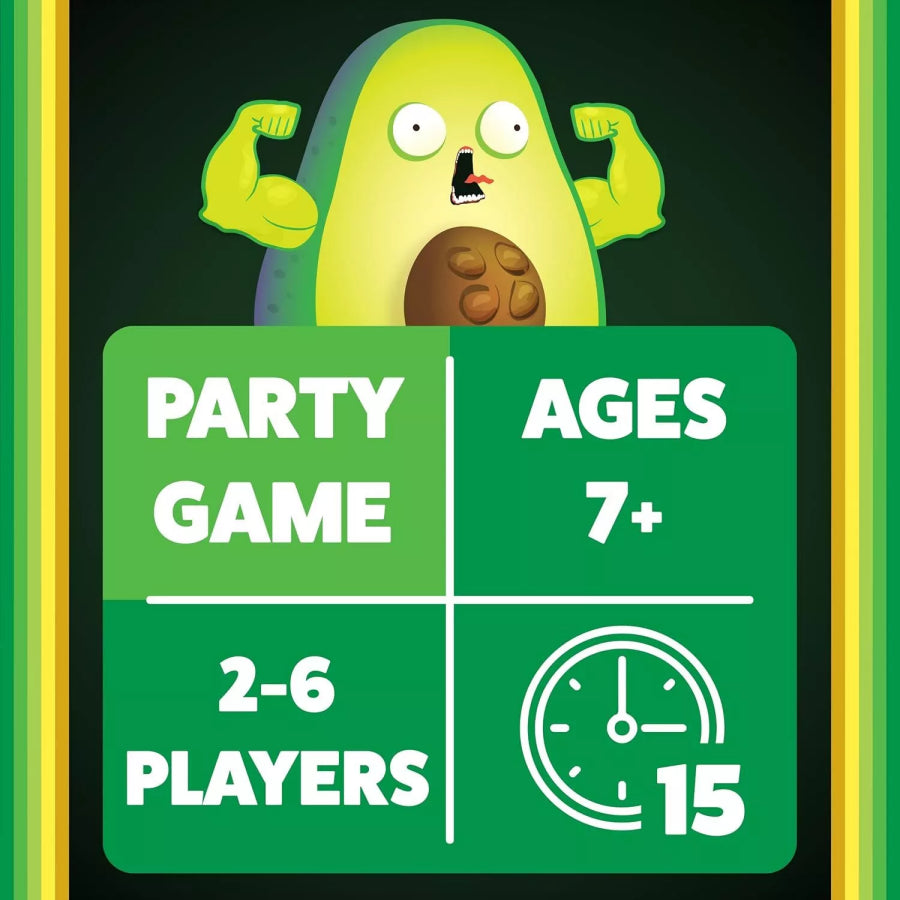 Exploding Kittens Throw Throw Avocado Card Game