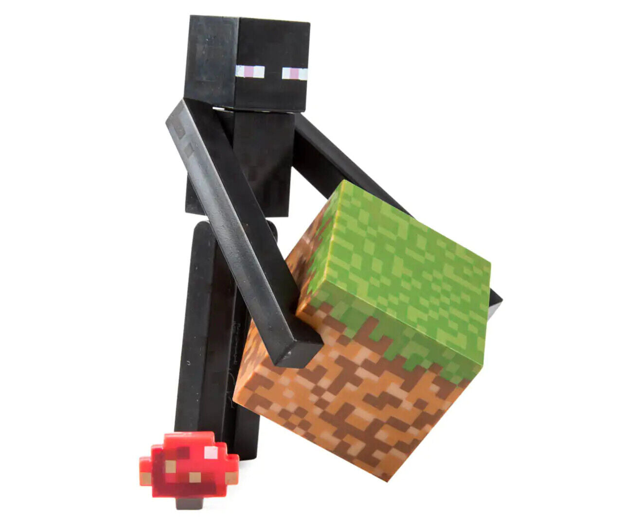 Jazware Minecraft Action Figure Set - Steve, Zombie, Creeper, Enderman and Villager