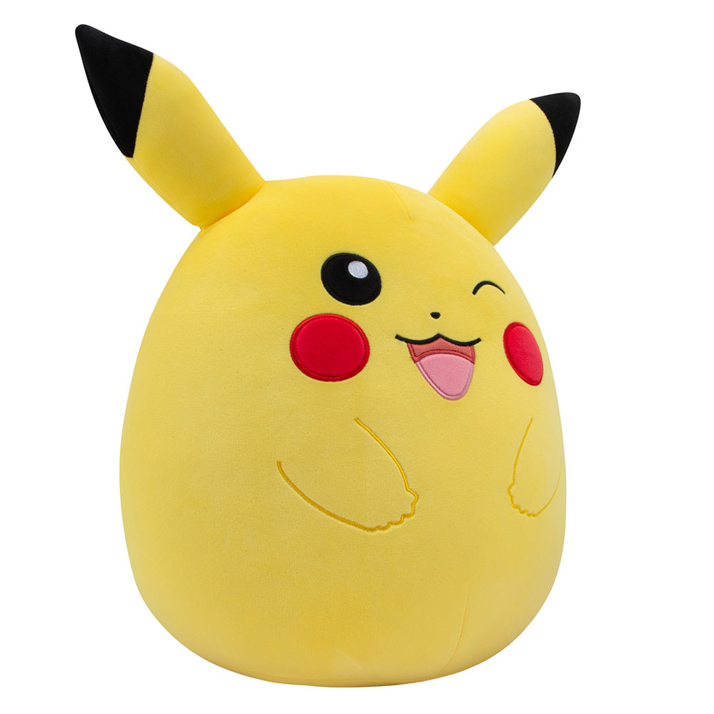Squishmallows Pokemon Pikachu 18 Inch Plush Toy Winking