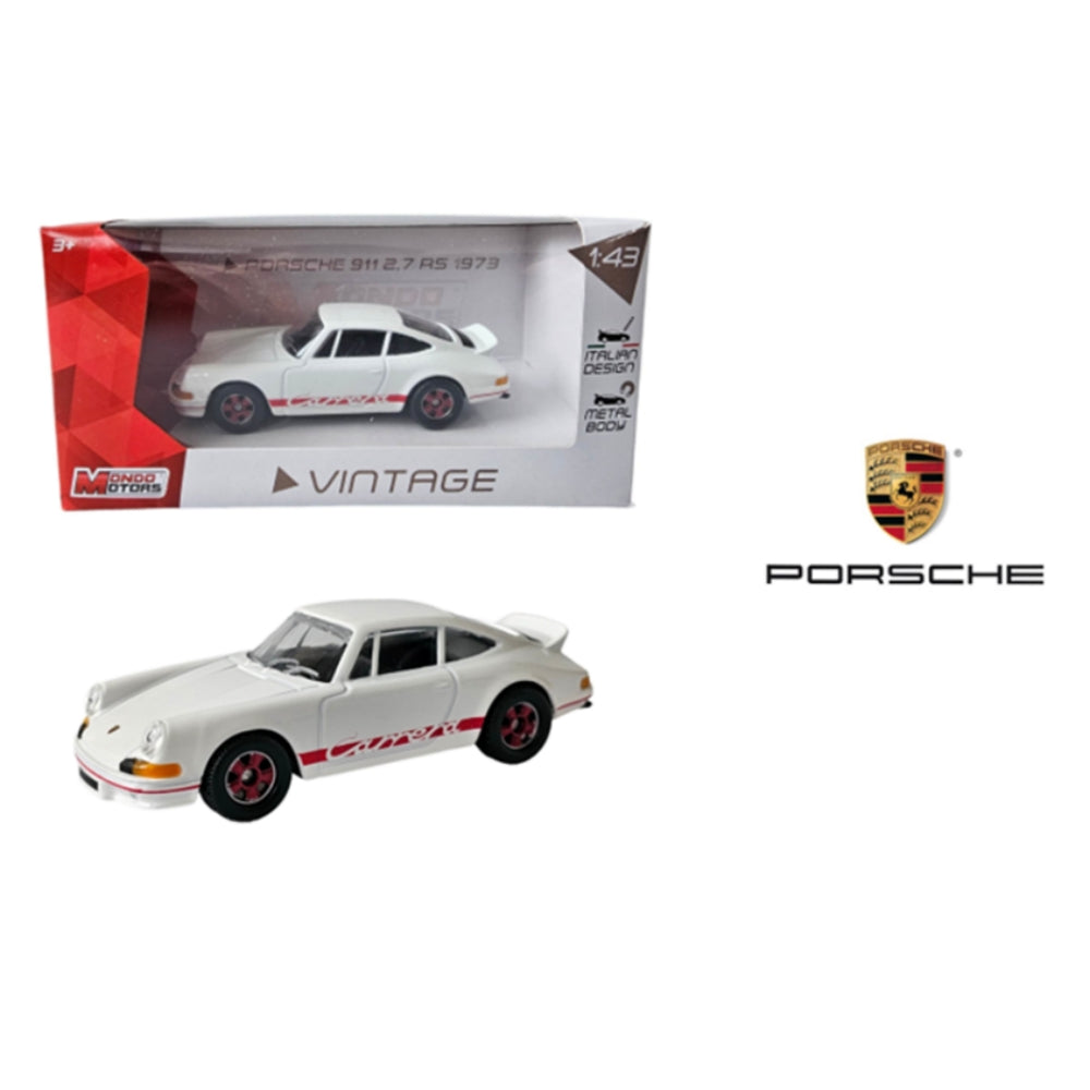 Mondo Motors Porsche 911 2,7 RS 1973 1:43 Die Cast Vehicle Car