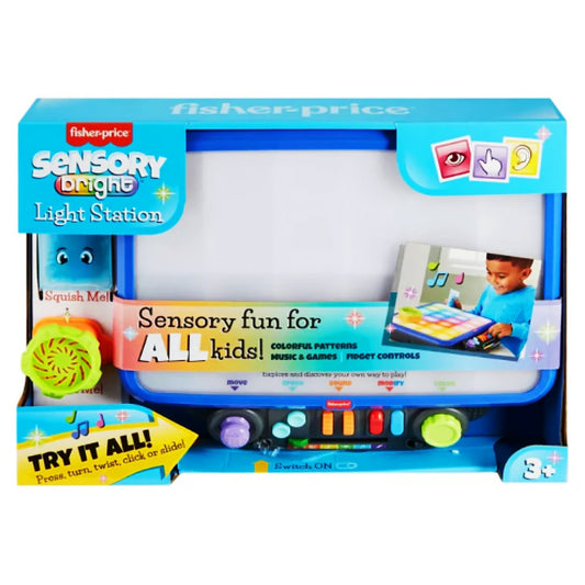 Fisher-Price Sensory Bright Light Station Education Toy 3+