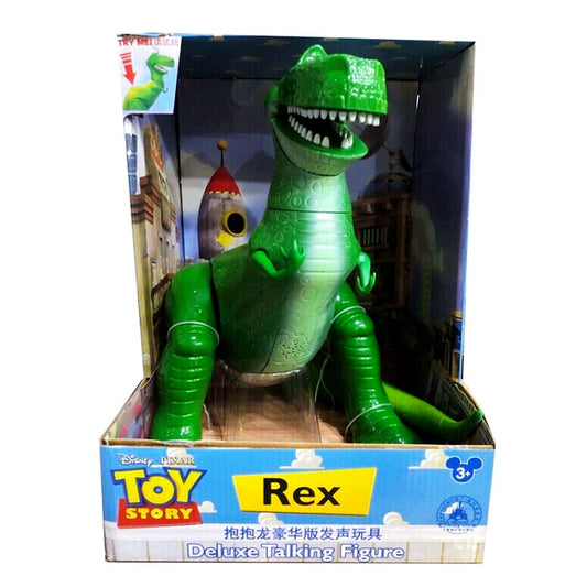 Disney Pixar Toy Story Rex Deluxe Talking Figure 12 Inch