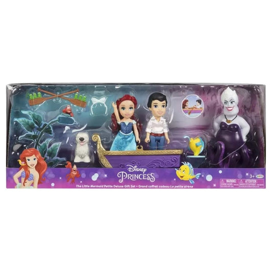 Disney Princess The Little Mermaid Petite Action Figures Deluxe Gift Set