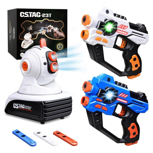 CS Tag Laser Tag Gun Play Set with LED Projection
