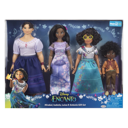Disney ENCANTO - Mirabel, Isabela, Luisa & Antonio Fashion Doll Gift Set