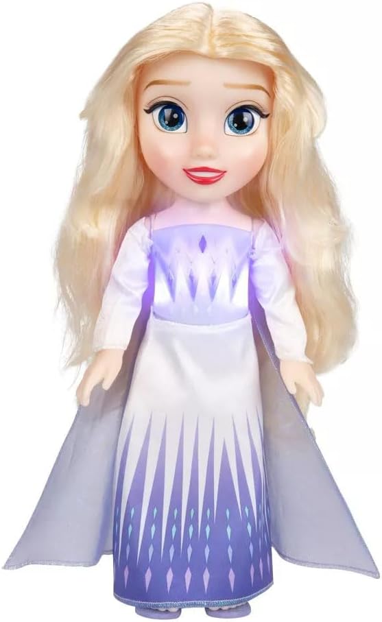 Disney Frozen Elsa Singing Along Elsa Doll Sing a Duet with Real-Working Microphone!