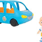 Cocomelon Kids Deluxe Family Fun Car Toy and Action Figure (Russian Version)
