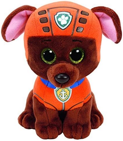 9" Ty Paw Patrol Beanie Babies - Rubble, Tracker, Rocky and Zuma