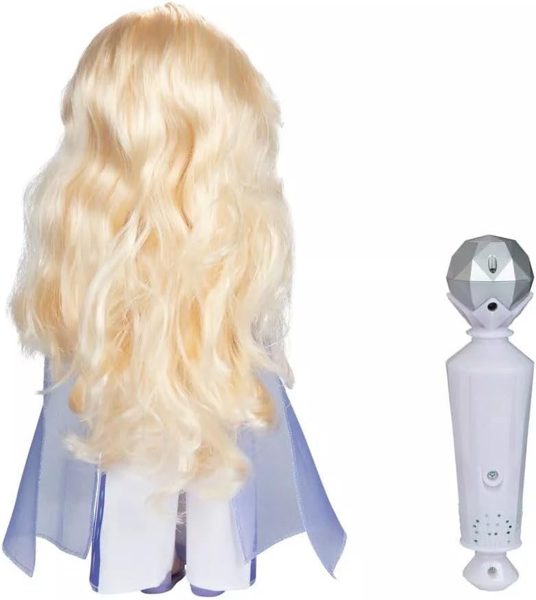 Disney Frozen Elsa Singing Along Elsa Doll Sing a Duet with Real-Working Microphone!