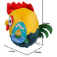 8" Squishmallows Disney Hei Hei The Rooster Stuffed Animal Soft Plush Doll Toy