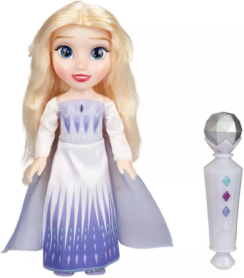 Disney Frozen Elsa Singing Along Elsa Doll Sing a Duet with Real-Working Microphone!