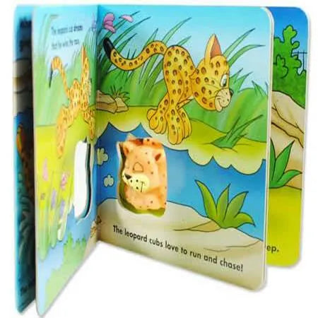 Squeaky Toy Board Books - Jungle Animal Squeaky Zoo Series - Set of 4