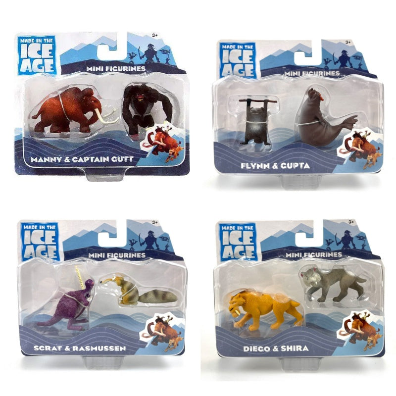 Made In The Ice Age Mini Figurines