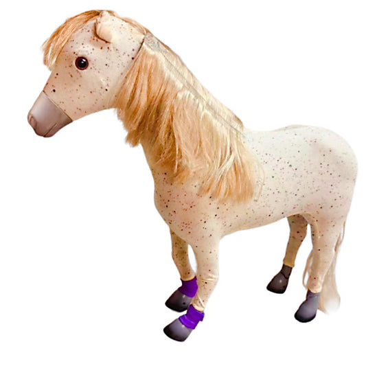 My Life 20" Poseable Horse Toy - Fleabitten Grey