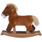 Rockin' Rider Pony Talks & Sings Soft Brown Rocking Horse