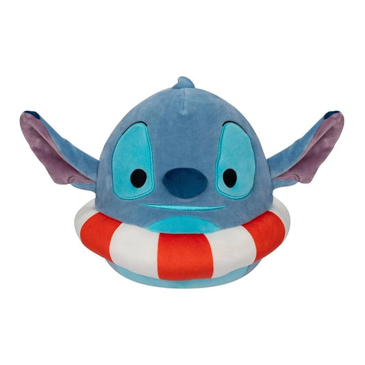 8" Squishmallows Stitch with Life Preserver Stuffed Animal Soft Plush Doll To