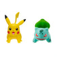 2" Pokémon Battle Ready! Battle Figure Pack Pikachu + Bulbasaur Action Figure