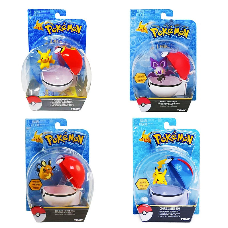 Toddler Joy Gift Value Box - Pokemon Action Figure, Play-doh and Coloring Set, Electronic Dinosaur & Diecast Motorbike