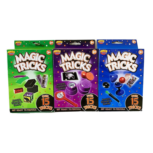 Magic Tricks - Over 15 Tricks Party Games Kids Toy