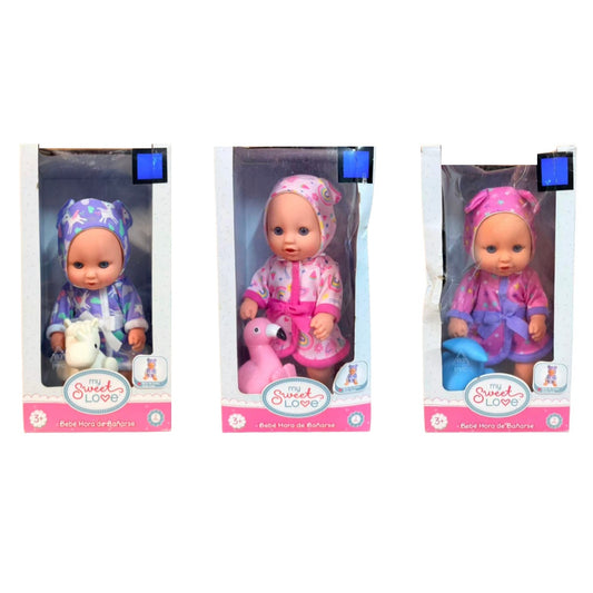 My Sweet Love: Bath Time Baby Doll Assortment