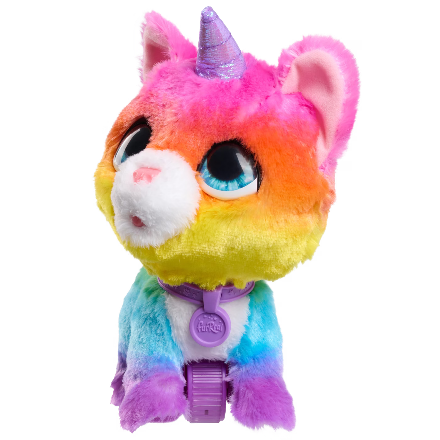 Hasbro Furreal Walk-A-Lots Big Wags Unicorn Cat Toy