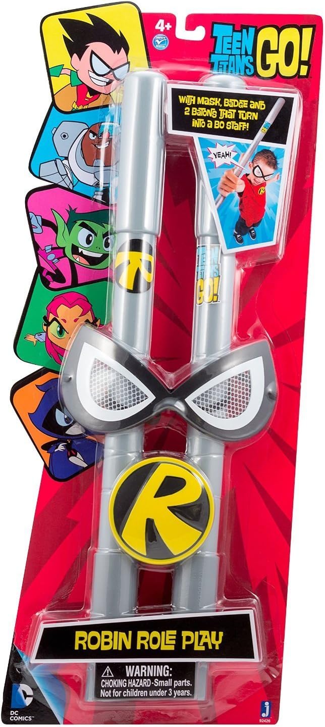 DC Comics Teen Titans Go! Robin Power Pack Bo Staff Weapon