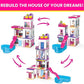 MEGA Barbie Color Reveal DreamHouse Building Toys Set with 545 Pieces