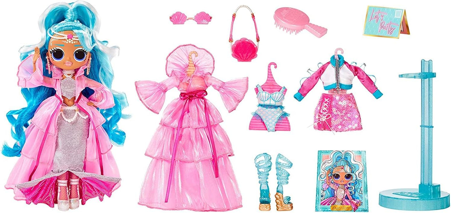 L.O.L. Surprise! OMG Outrageous Millennial Girls Queens Fashion Doll - Splash Beauty
