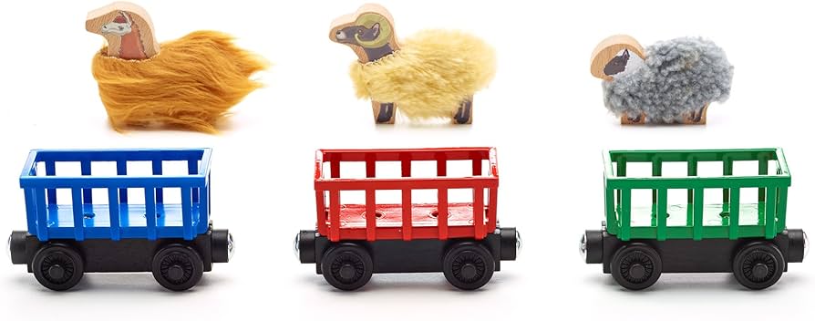 Fisher-Price Thomas The Train Wooden Railway McColl's Farm Petting Zoo