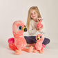 16" Ty Beanie Boos - Gilda the Pink Flamingo Large Soft Toy