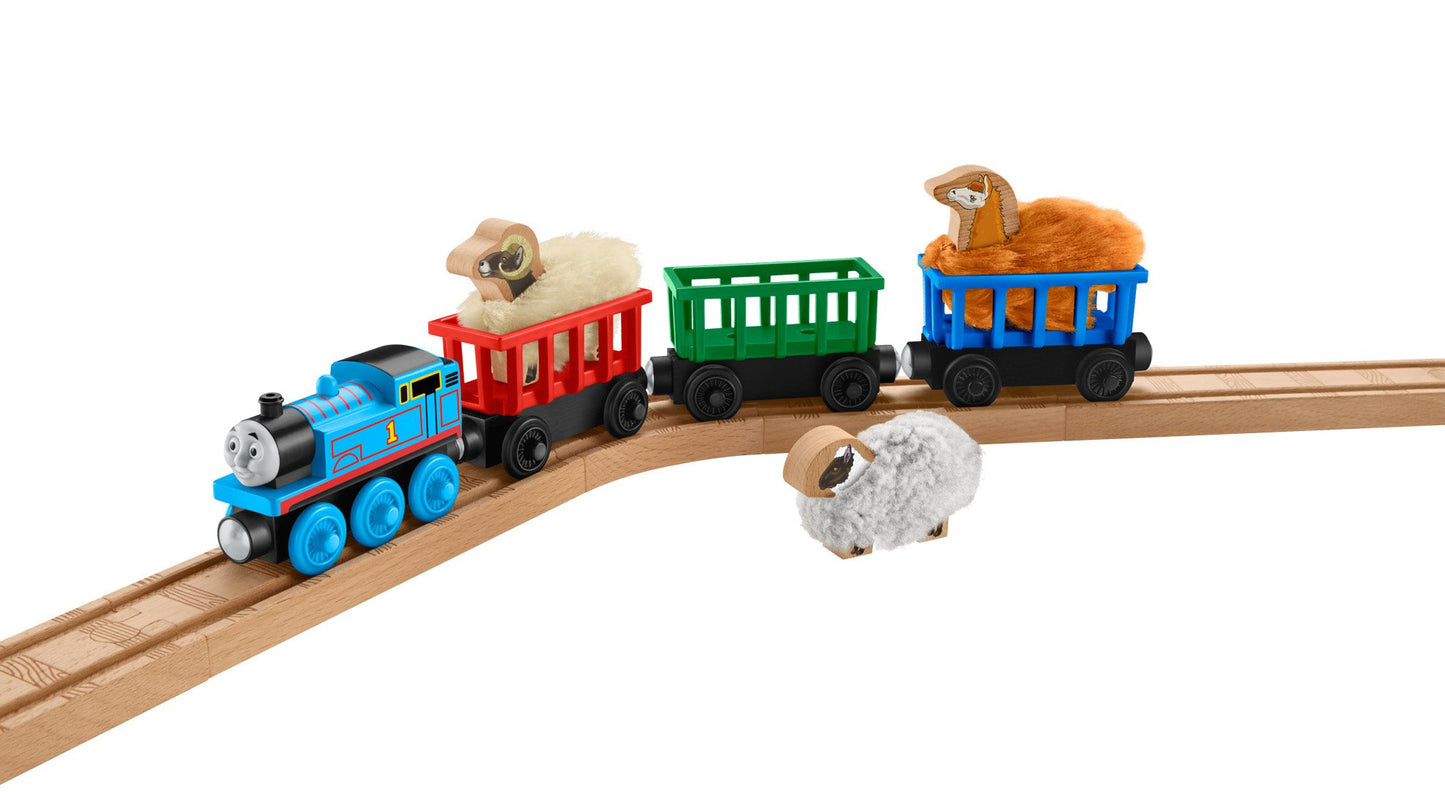 Fisher-Price Thomas The Train Wooden Railway McColl's Farm Petting Zoo