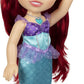 Disney Princess Ariel Sing & Shimmer Toddler Doll, Sings Part of Your World