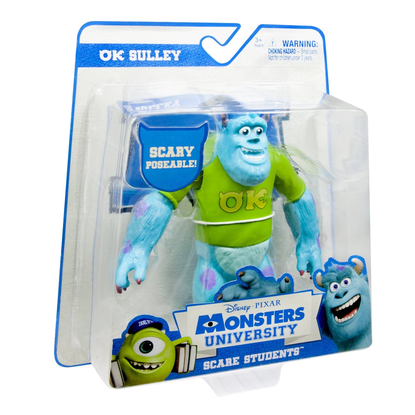 6" Disney Pixar Monsters University Scare Students - OK Sulley Action Figure
