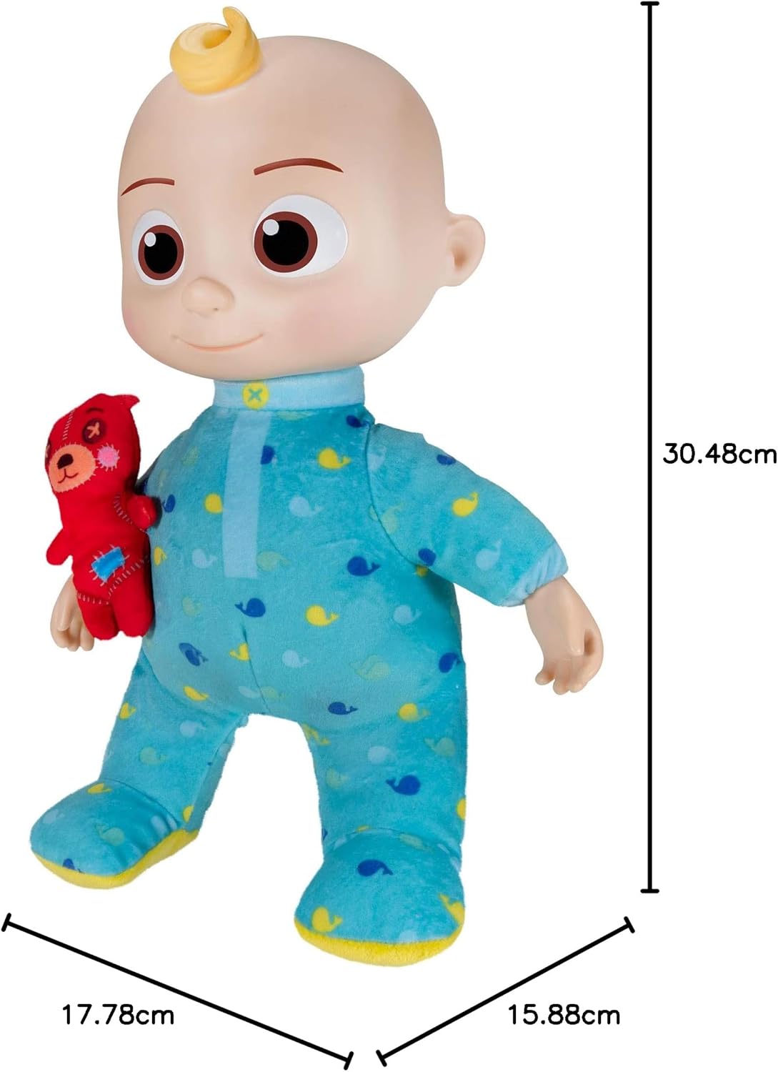 CoComelon Musical Bedtime JJ Doll - Sounds in Portuguese