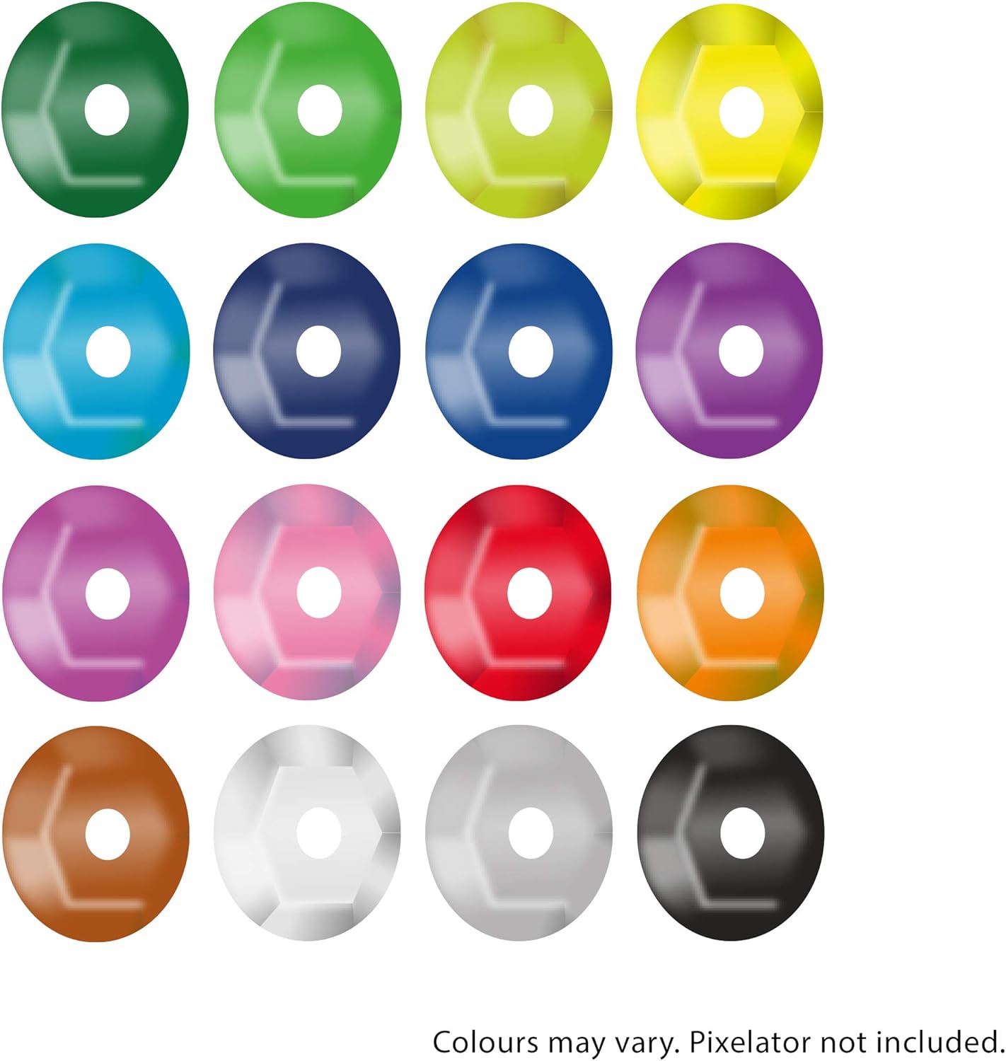 8000 smART Pixelator smART Pixel Sequins (16 colors)