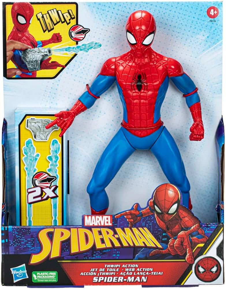 Hasbro Marvel Spider-Man Thwip Action Web Slinging Action Figure