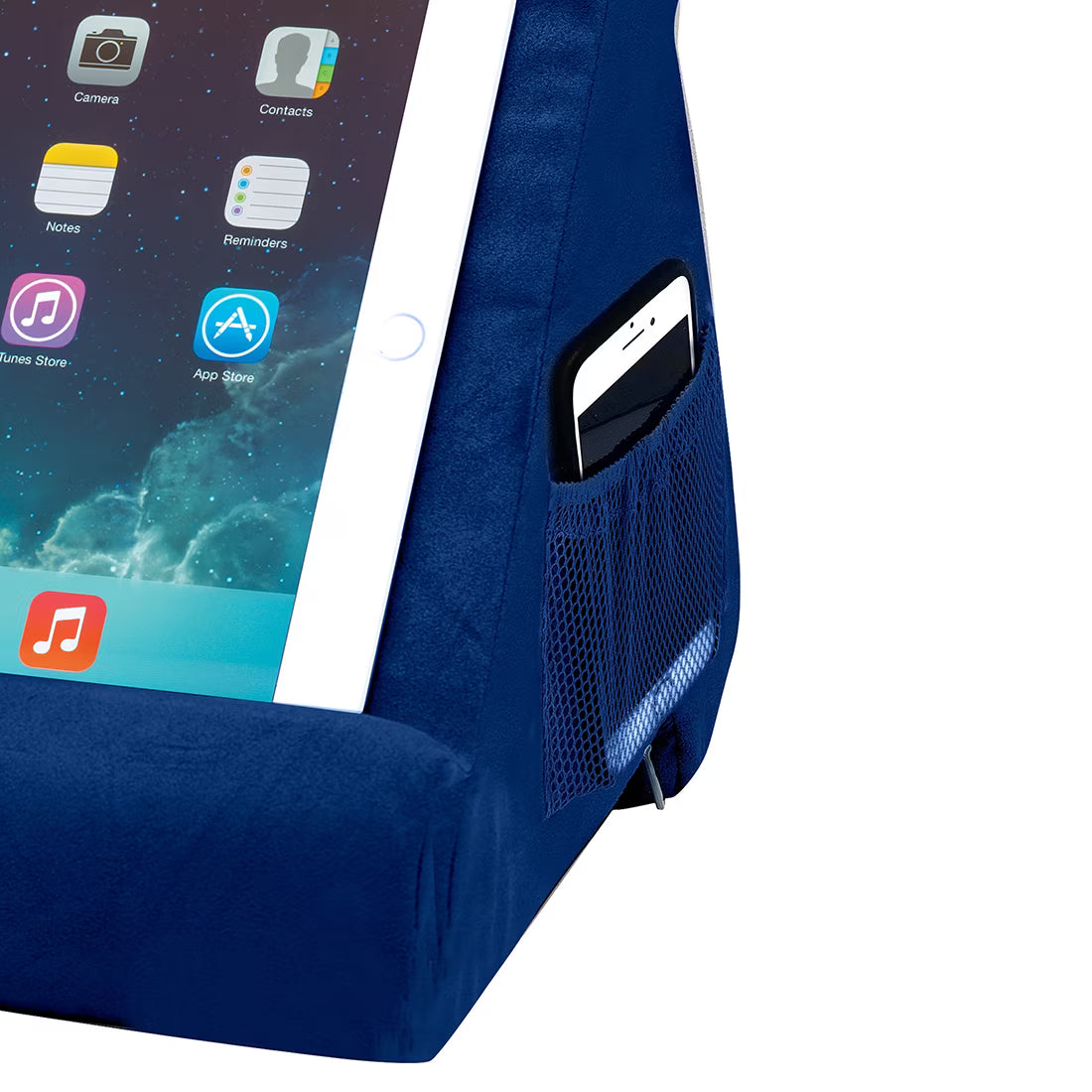 Pillow Pad Multi-Angle Soft iPad Tablet Stand - Blue