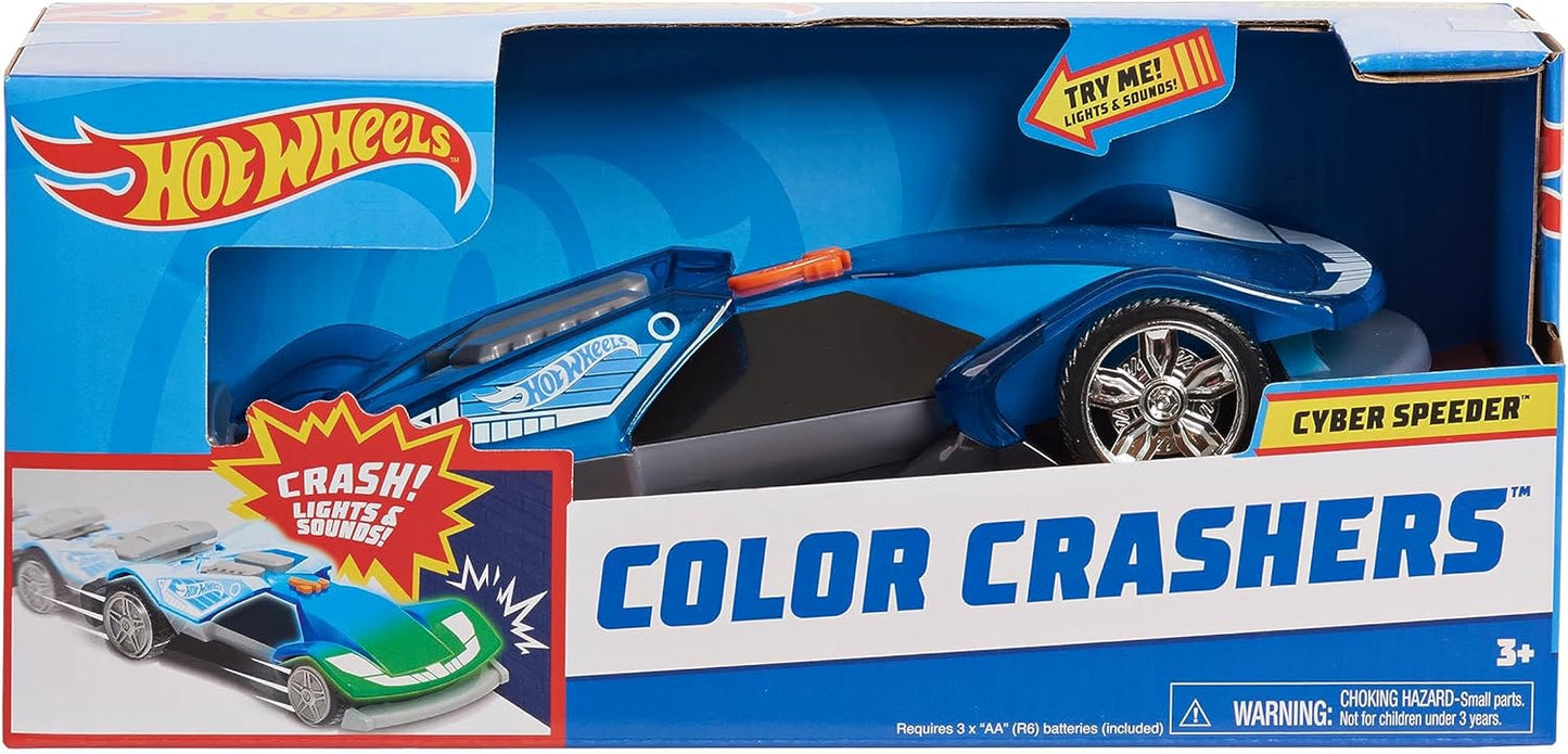 Hot Wheels Colour Crashers - Cyber Speeder