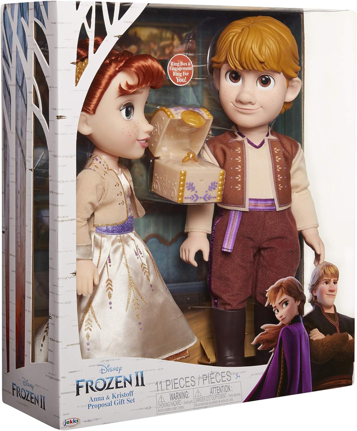 Disney Frozen Anna and Kristoff Proposal Action Figure Gift Set
