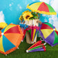 Mini Umbrella for Dolls, Decoration, Toys, Kids, Festival Gifts, Party, and Photography