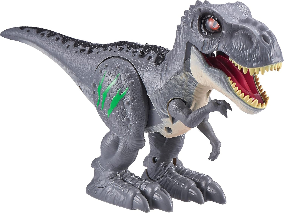 Robo Alive Robotic T-Rex with Slime Set, Grey
